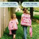 Wildkin ECO rPET 17-inch Large Backpack – Sustainable, Padded, Adjustable – Strawberry Patch by TinyTreasures Baby Boutique
