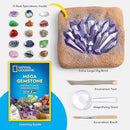 NATIONAL GEOGRAPHIC Mega Gemstone Dig Kit – Dig Up 15 Real Gemstones and Crystals, Science Kit for Kids, Gem Digging Kit, Gift for Girls and Boys, Mining Kit, Rock Collection by TinyTreasures Baby Boutique