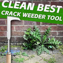 Japanese Crack Weeder Sickle Garden Tool Crevice Weeding Tool, L-Shape Manual Weeder Gardening Tool Crack Sickle, Grass Cutter Knife, for Sidewalk, Driveway and Garden (Weeder Puller) by GreenHaven Gardens