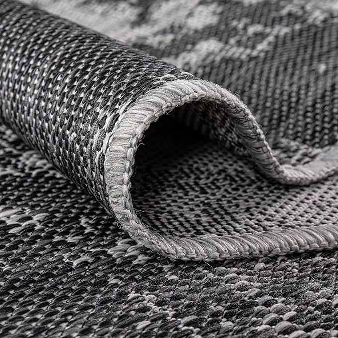 Keen Home Design Terrace Outdoor Area Rug - 6x9 Washable Indoor/Outdoor Rug for Patio, Kitchen, Balcony, Beach, Garden, Deck and Porch, Size: 6'x8'10", photo 7 of 7