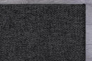 CAMILSON Easy Jute Rug 6x9, Indoor Outdoor Dark Gray Black Farmhouse Area Rugs for Living Room Patio and Kitchen Rug, Solid Boho Woven Design, Easy-Cleaning, Washable Outside Carpet Alfombras (6 x 9) by CozyNest Decor