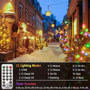 KNONEW 403FT 1000 LED Christmas Lights Color Changing Outdoor String Lights with 11 Modes & Timer Fairy Light Plug in Waterproof Fairy Lights for Xmas Yard Tree Wedding Party(Warm White to Multicolor) by GreenHaven Gardens