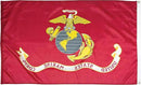 FlagSource U.S. Marine Corps Nylon Military Flag, Made in The USA, 2x3' by GreenHaven Gardens
