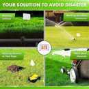 White Marking Flags 1000 Pack - 4x5x15 Inch White Flags for Yard - Markers For Lawn, Irrigation, Landscaping, Survey & Sprinkler Head Marking by GreenHaven Gardens