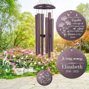 ASTARIN Engraving Wind Chimes for Loss of Loved One, Personalized Wind Chimes Memorial, Bereavement Gifts for Loss of Mother, Windchimes in Memory of a Loved One, Outside Windchime(Produced in USA) by CozyNest Decor
