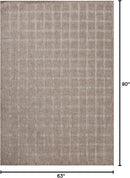 Loloi Amber Lewis Topanga Collection TOP-01 Natural/Bone 5'-3" x 7'-6" Indoor/Outdoor Area Rug by CozyNest Decor