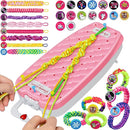 Dpai Friendship Bracelet Making Kit for Girls,DIY Arts and Crafts Toys,Jewelry String Maker Kit,The Best Birthday Gifts Ideas for Girls 6 7 8 9 10 11 12+ Years Old（Pink） by TinyTreasures Baby Boutique