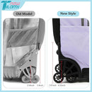 NEW TILAMI 18 inch Rolling Backpack for Kids – Waterproof, Stair-Climbing, Adjustable Handle, Variety of Colors & Patterns for School, Mood Map by TinyTreasures Baby Boutique
