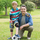 Soft-Style Kids Knee and Elbow Pads with Bike Gloves, Flexible Impact-Resistant Gear for Ages 2-11, Designed for Balance Bikes, Roller-Skating, and Skateboarding by TinyTreasures Baby Boutique