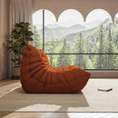 Bean Bag Chairs for Adults Giant Bean Bag Chair， 2 Seater with Memory Foam Filled Fireside Chair, Lazy Sofa Lounge Floor Sofa for Living Room, Bedroom, Office, No Assembly Required. (Orange) by CozyNest Decor