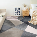 HOMFINE Washable Modern Area Rug - Geometry Style 5x7 Rugs for Living Room, Bedroom, Machine Washable Rug Soft Non Slip Non Shedding Area Rug - Green, 5'x7' by TinyTreasures Baby Boutique