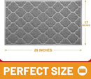 Door Mat Outdoor, 29x17, Welcome Mats for Entryway, Front Doormat for Home Entrance, Patio, Garage, High Traffic Areas, Indoor Floor Mat, Durable, Non-Slip, Catches Muddy and Dirt(Grey) by CozyNest Decor