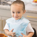 Tiny Twinkle Mess Proof Baby Bibs for Eating - Waterproof, Wipeable Bibs - Toddler Bibs - Travel Friendly - PFAS, PVC, BPA, Phthalate Free - Baby Food Bibs (3 Pack,Sage, Charcoal) by TinyTreasures Baby Boutique