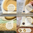 Mini Pet Hair Detailer, Pet Hair Remover for Carpet Couch Bedding Sofa, Car Interior Auto Detailing Supplies, Dog Cat Fur Reusable Brush for Furniture by CozyNest Decor