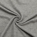 Amazon Basics Cozy Room Décor Throw Blanket, Lightweight, Recycled Polyester, Dark Gray and Light Gray Herringbone, 50"x 60" by CozyNest Decor