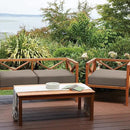 Classic Accessories Ravenna Seat Cushion, 17"W x 15"D x 2"Thick, Dark Taupe by GreenHaven Gardens