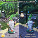 JOYBEE Garden Statues Gnome with Solar Lantern Outdoor Decor-Gnomes Solar Figurines Lights Decorations for Patio Yard Lawn Ornaments-Gifts for Women Mom Grandma by CozyNest Decor