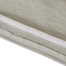 Classic Accessories Montlake Water-Resistant 21 x 20 x 4 Inch Patio Lounge Back Cushion, Heather Grey, Outdoor Loveseat Cushions by GreenHaven Gardens