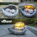 Solar Cat Garden Statues Outdoor Décor-Cat Figurines Solar LED Light Lawn Ornaments - Yard Decorations for Patio, Balcony, Backyard -Unique Birthday House Warming Gifts for Mom by CozyNest Decor
