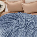 Bedsure GentleSoft King Size Blanket for Bed - Super Soft Cozy Blankets for Women Men Girls, Large Fuzzy Fleece Throw for Bedroom Decor, Ashley Blue,108x90 Inches by CozyNest Decor