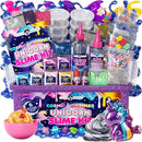 Original Stationery Cosmic Shimmer Unicorn Slime Kit – Creative Crafting Set for Making Enchanting Toys with Galaxy Glitter and Rainbow Hues by TinyTreasures Baby Boutique