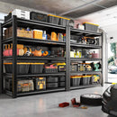 REIBII Garage Shelving, 3000 LBS Garage Shelves, Adjustable Metal Storage Shelves, 5 Tier Heavy Duty Shelving Units for Garage, Basement, Warehouse, Kitchen, Pantry, 72" H x 36" W x 16" D by GreenHaven Gardens