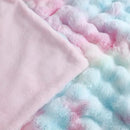 UKELER Colorful Faux Fur Throw Blanket Twin Size, Large Super Soft Fluffy Bed Blankets Throws for Bedroom, Living Room, Couch, Sofa, Office, Camping Plush Furry Blanket 60''x80'' by CozyNest Decor
