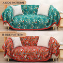Boho Throw Blanket 90''x98'',100% Cotton Blankets for Couch Bed,Cotton Quilt Travel Muslin Blankets Farmhouse Home Decor Soft Lightweight Picnic Blanket by CozyNest Decor