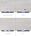Foldable Yoga Exercise Mat – Lightweight, Anti-Slip, and Easy to Store for Yoga, Pilates, Home Workouts, and Floor Exercises by TinyTreasures Baby Boutique