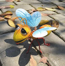 GIFTME 5 Garden Decor Bee and Butterfly,Metal Outdoor Decorations for Garden, Set of 2 Metal Yard Art-Perfect Garden Lover Gifts by GreenHaven Gardens