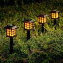 GIGALUMI Solar Lights for Outside,8 Pack Flickering Flame LED Solar Outdoor Lights, Waterproof Solar Garden Lights Maintain 10 Hours of Lighting for Christmas, Garden, Landscape, Path, Yard, Patio by GreenHaven Gardens