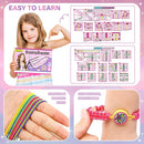 Dpai Friendship Bracelet Making Kit for Girls,DIY Arts and Crafts Toys,Jewelry String Maker Kit,The Best Birthday Gifts Ideas for Girls 6 7 8 9 10 11 12+ Years Old（Purple） by TinyTreasures Baby Boutique