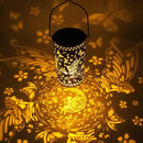 Solar Lanterns Outdoor Hanging Lantern Lights,Fairy Metal Decor Lanterns-Waterproof LED Decorative Light for Garden Patio Yard Lawn Backyard Front Porch as Gifts for Mom Grandma Women by GreenHaven Gardens