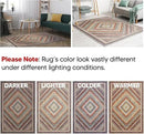 Keen Home Design 2x3 Rug - Machine Washable Entry Rug with Non-Slip Backing, Ideal for Enteryway, Kitchen, Bathroom, Laundry Room - Vintage, Easy Clean, Durable, Low Pile Rug - (2' x 3') by CozyNest Decor