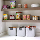 NaturalCozy Storage Cubes 11 Inch Cotton Rope Woven Baskets for Organizing, 3-Pack | Cube Storage Bin | Square Storage Baskets for Shelves Organizer, Classroom, Kids Toy Bins, Closet, Baby Nursery by TinyTreasures Baby Boutique