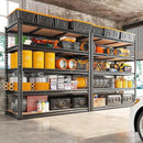 REIBII 48" W Garage Shelving Heavy Duty 3020LBS Storage Shelves 5 Tier Heavy Duty Shelving Adjustable Garage Shelves for Basement, Warehouse, Commercial, Easy Assemble, 48" W x 72" H x 24" D by CozyNest Decor