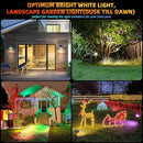 Solar Spotlights Outdoor,40 LEDs Color Changing RGB Landscape Path Lights,USB & Powered Multicoloured Spotlights,14 Colors Auto Cycling for Yard,Garden,2 Pack by GreenHaven Gardens