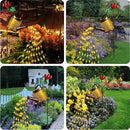 Solar Lights Outdoor, Watering Can with Cascading Lights, Watering Can with Hook Solar Lantern, Gardening Decor for Yard Patio, Gardening Gifts for Mom Grandma Women (2 Pack) by GreenHaven Gardens
