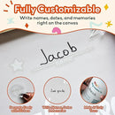 Height Chart for Kids Customizable Kids Height Wall Chart with Stickers, Marker & Hook Hanging Growth Chart Measurement for Wall Easy Installation for Baby Room Nursery and Playroom by CozyNest Decor