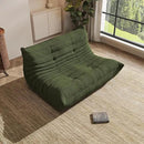 Bean Bag Chair, Oversized Loveseat Fireside Chair for Adults, 2 Seater with Memory Foam Filled, Lazy Sofa Lounge Floor Sofa for Living Room, Bedroom, Office, No Assembly Required. (Green) by CozyNest Decor