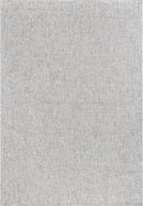 CAMILSON Easy Jute Rug 8x10, Indoor Outdoor Grey Color Area Rugs for Living Room Farmhouse Patio and Kitchen Rug, Solid Boho Woven Design, Easy-Cleaning, Washable Outside Carpet Alfombras (8 x 10) by CozyNest Decor