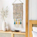 Mark&Day Wall Art, Klaus Bohemian/Global Tan Macrame Wall Hangings for Living Room, Bedroom, Office or Kitchen (22"H x 14"W) by CozyNest Decor
