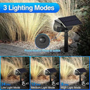 108 LED Solar Spot Lights Outdoor, Solar Lights Outdoor IP65 Waterproof, 3 Modes Solar Landscape Spotlights, Large Panel Solar Powered Lights for Garden Yard Pathway(Cool White/2 Pack) by GreenHaven Gardens