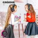Rechargeable Kids Karaoke Machine for Girls, Pink Portable Karaoke Set, Gift for Girl Speaker with 2 Microphones & Lyrics Display - Bluetooth/AUX/USB, Best Birthday Gifts For Girls Ages 8 9+ Years Old by TinyTreasures Baby Boutique