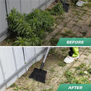 Suchtale Manual Edger Lawn Tool, Multifunctional Garden Cleaning Shovel - Heavy Duty Steel Flat with 54" Adjustable Handle, Gardening Scraper, Outdoor Spade Tool for Weeding, Digging, Ice Removal by GreenHaven Gardens