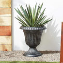 Classic Traditional Plastic Urn Planter Indoor/Outdoor by CozyNest Decor