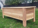 Handmade Custom Heavy Duty Rectangular Raised Cedar Wood Garden Planter Box – 46", 36", 24" – Indoor/Outdoor Farmhouse Style for Flowers & Vegetables – Made in USA (36" L x 15.5" W x 16.5" H) by GreenHaven Gardens