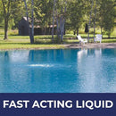 Ultimate Pond Bacteria, Outdoor Pond & Lake Natural Beneficial Bacteria Treatment, Aquatic Odor Reducer & Sludge Digester, Fish, Plant, & Livestock Safe, Easy Dosing Liquid, 1 Gallon Bottle by GreenHaven Gardens