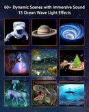 3D Galaxy Projector, Star Projector with 65 Dynamic Scenes, HD Planetarium Projector Night Light with Bluetooth Speaker for Room, Gift for Kids Adults, Relaxing Ambiance by TinyTreasures Baby Boutique