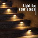 GIGALUMI Led Solar Deck Lights, 20 Pack Waterproof for Outdoor Stairs, Step, Fence, Railing, Yard and Patio (Warm White) by GreenHaven Gardens